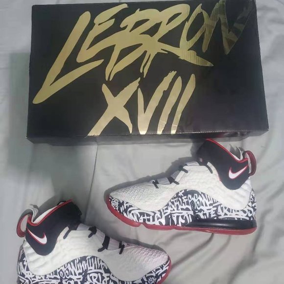 lebron james graffiti shoes